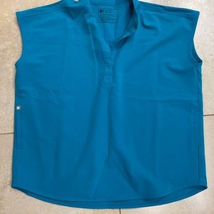 Figs top teal Rafaela small